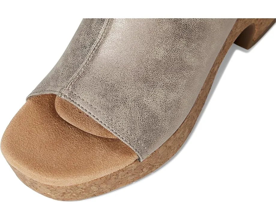 Сандалии Clarks Nerisa Vine на пробковом каблуке с мягкой стелькой