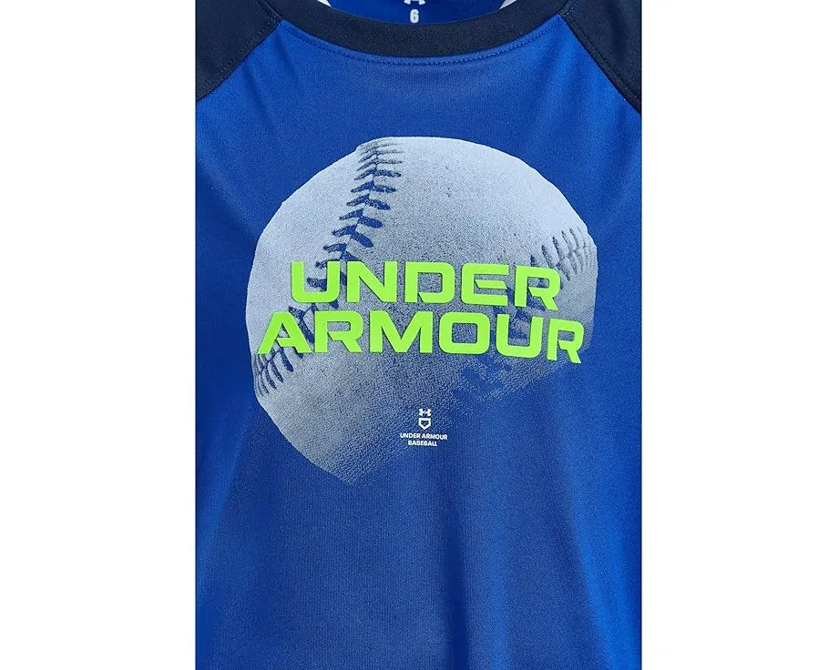 Under Armour Kids Бейсбольная футболка с коротким рукавом Baseball Tech Raglan