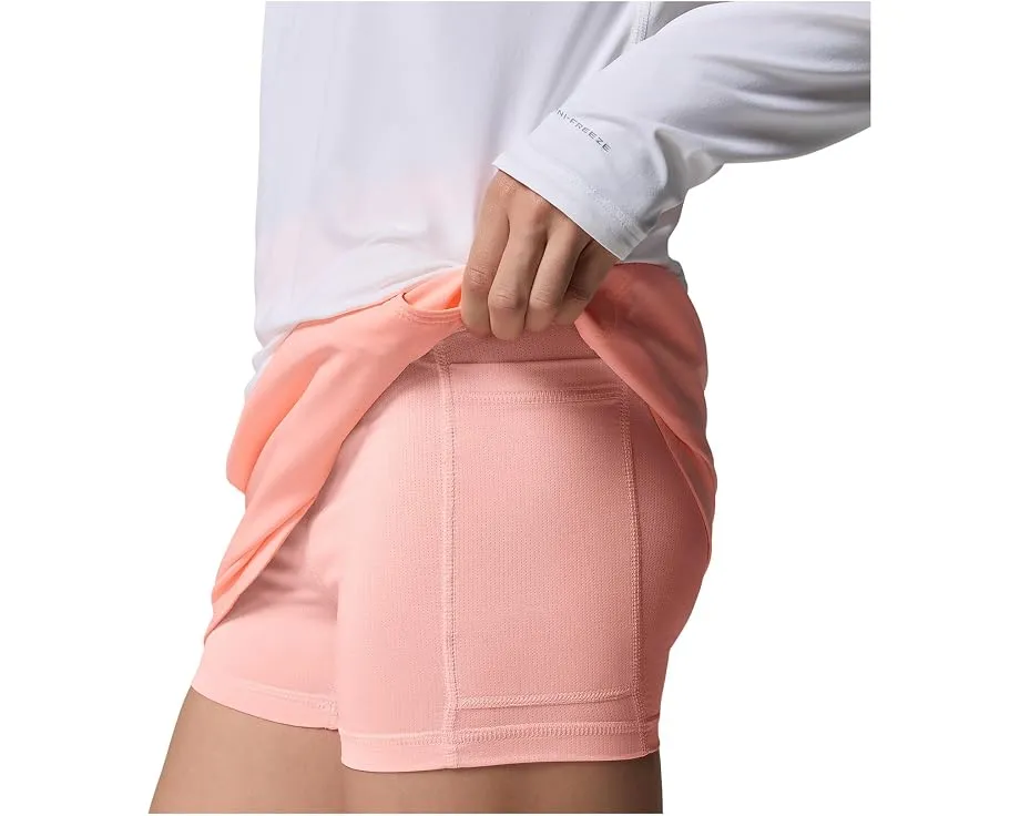 Юбка-шорты Columbia PFG Castback с защитой от солнца UPF 50 и влагоотводящей тканью