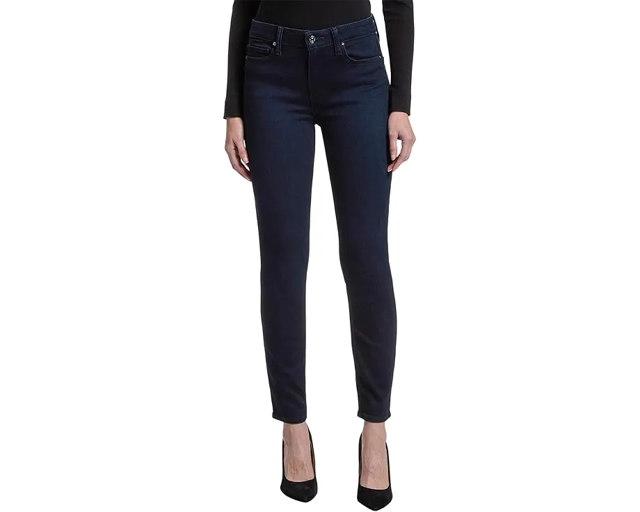 Джинсы Paige Hoxton Ankle Seamed Beltloops In Thames с завышенной талией и скинни-крой