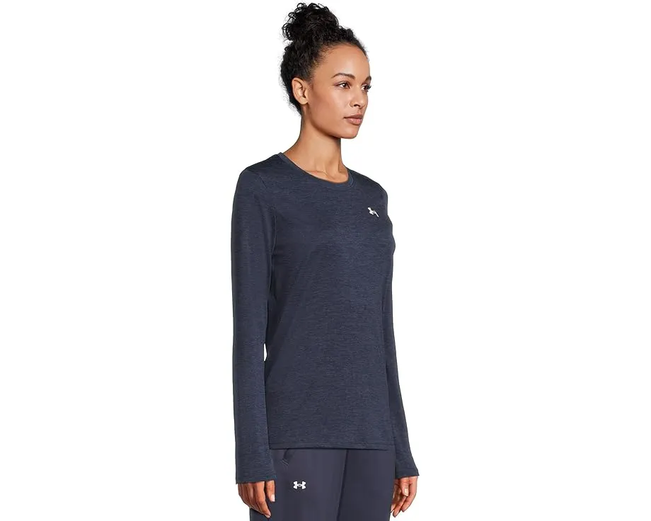 Under Armour футболка Tech Long Sleeve Crew Twist для тренировок с технологией отвода влаги