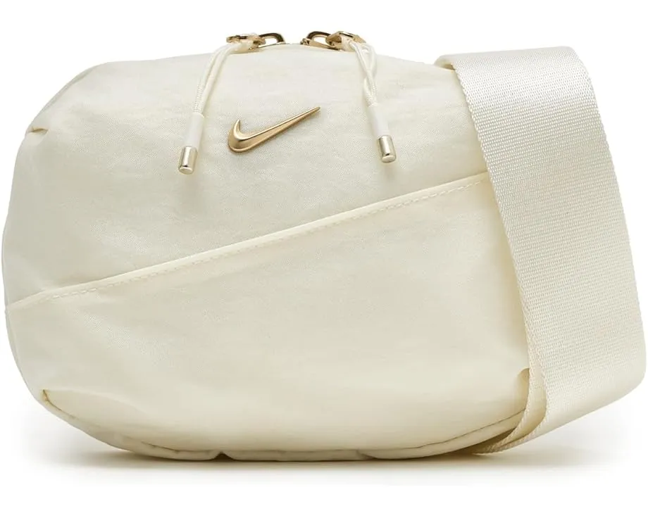 Сумка кроссбоди Nike Aura объемом 2 л с двумя отделениями на молнии и регулируемым ремнем
