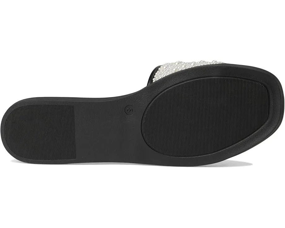 Сандалии Precly с жемчужным ремешком и открытым носком