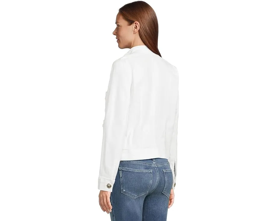 Джинсовая куртка Shepa от Lilly Pulitzer с прямым кроем и накладными карманами