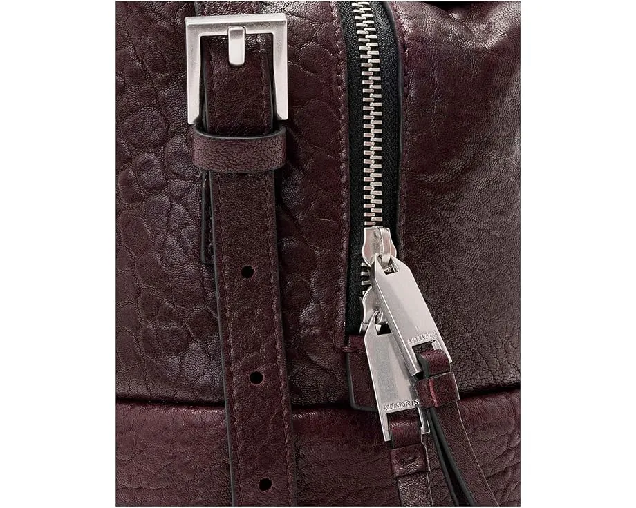 Компактная сумка-кроссбоди AllSaints Ares G из кожи с двумя карманами