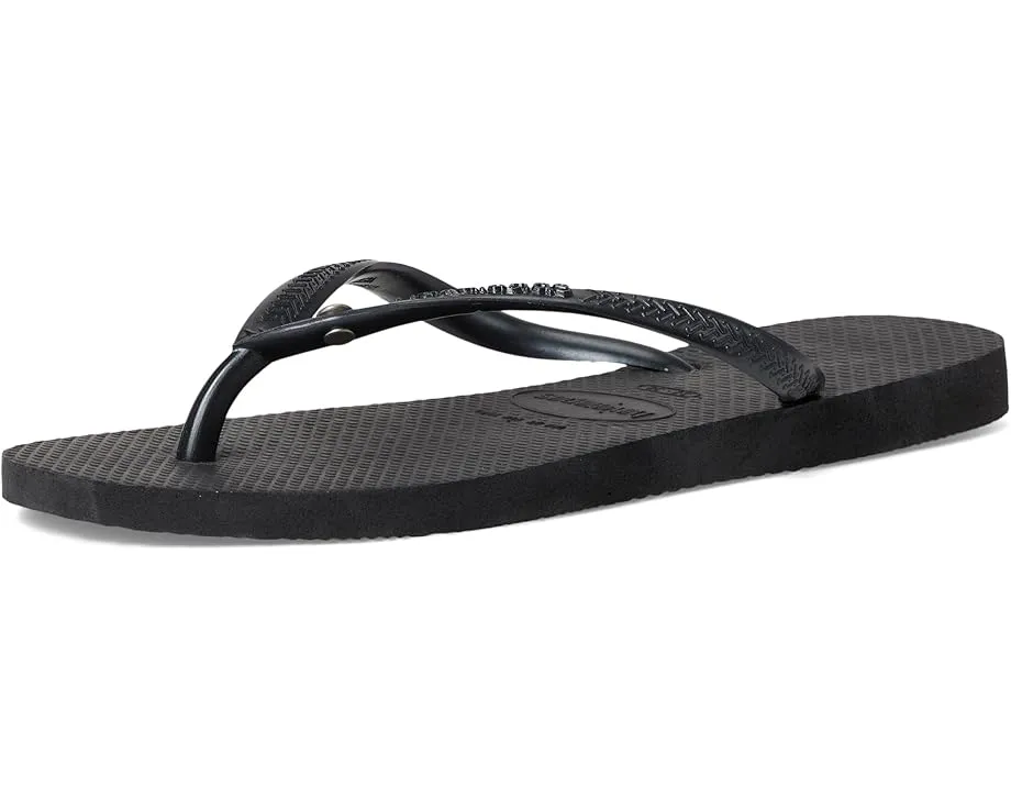 Шлепанцы Havaianas Slim Crystal SW II с кристаллом на ремешке