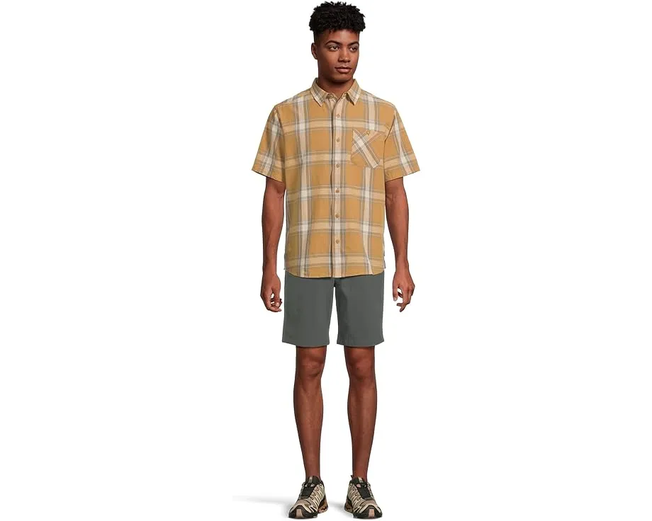 Рубашка Mountain Hardwear Cottonwood Lite с короткими рукавами в клетку