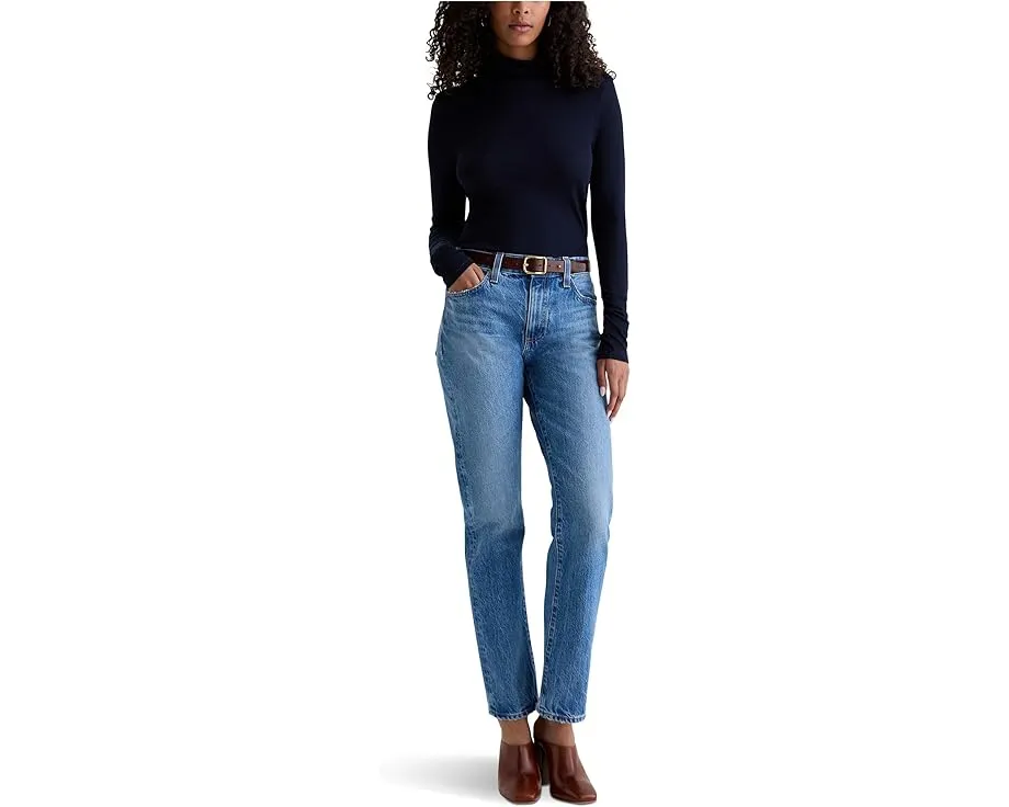 Джинсы AG Jeans The Boyfriend Mid Rise Relaxed Fit расслабленного кроя