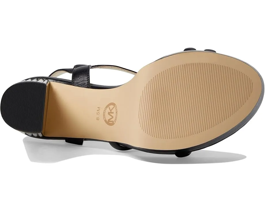 MICHAEL Michael Kors Porter на высокой платформе с ремешками и золотым каблуком