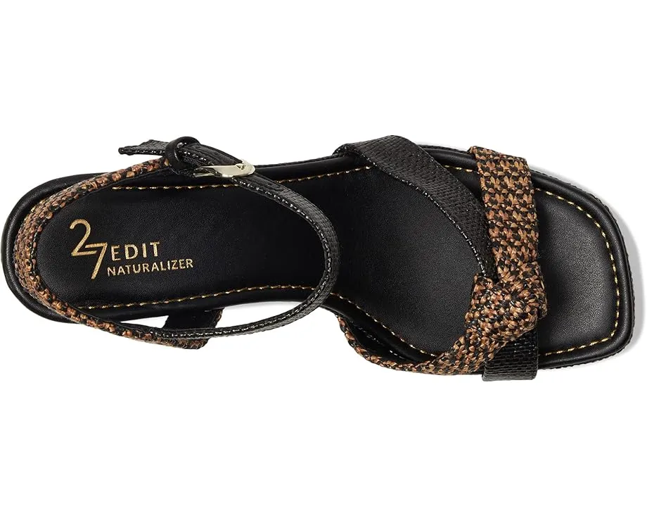 Сандалии 27 Edit Naturalizer Peyton на блочном каблуке с узлом и открытым мыском