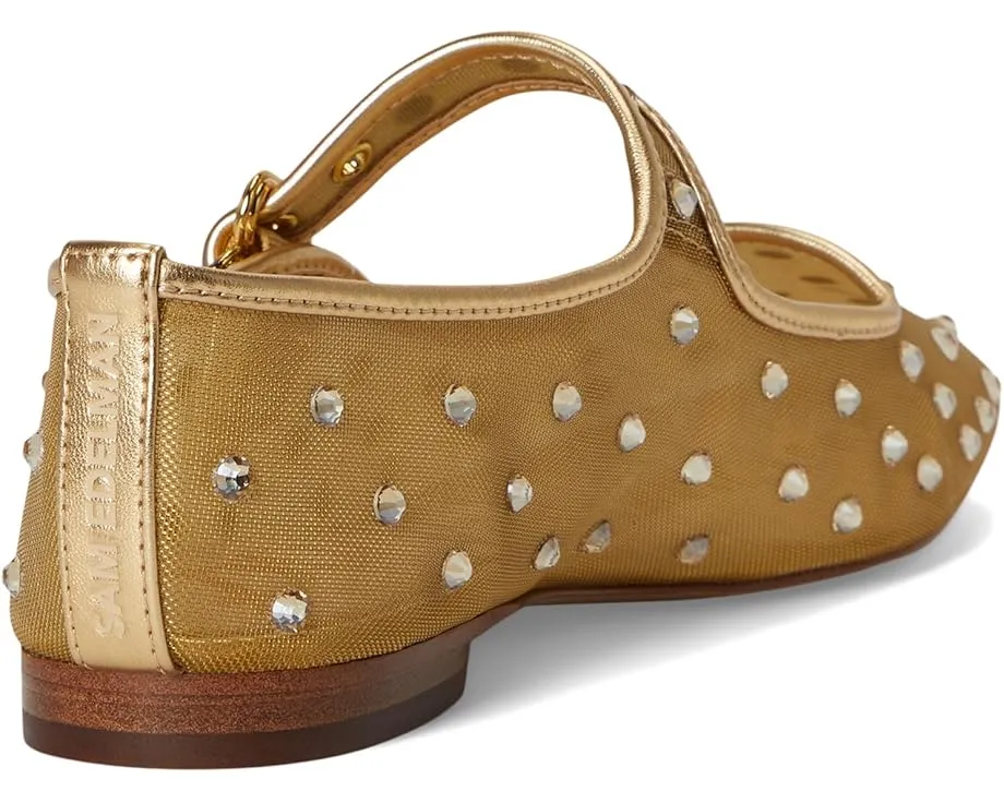 Балетки Sam Edelman Michaela Shine с стразами и квадратным носком
