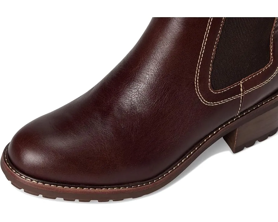 Челси ботильоны Sofft Martha на каблуке с кожаной подкладкой и боковыми вставками