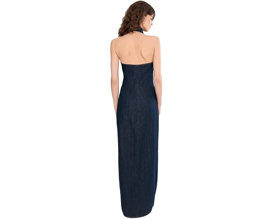 Длинное платье-рубашка 7 For All Mankind с запахом и поясом