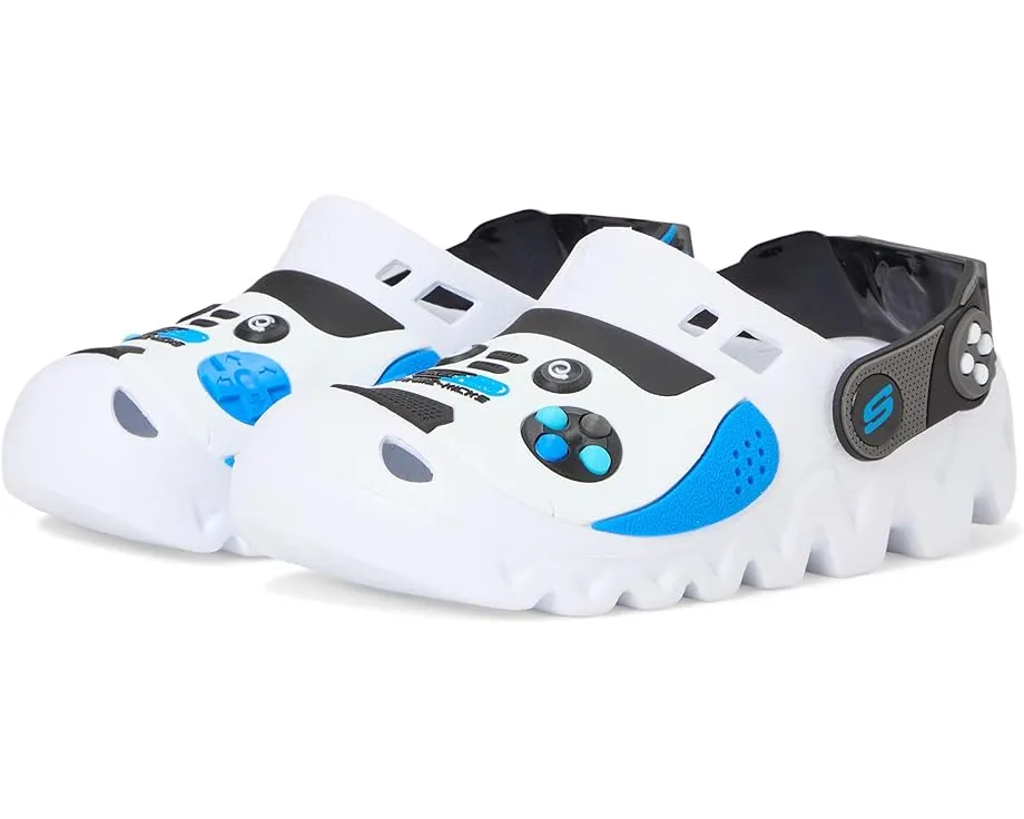 Детские светящиеся сланцы Skechers Zaggle Hydro Pointz с ремешком