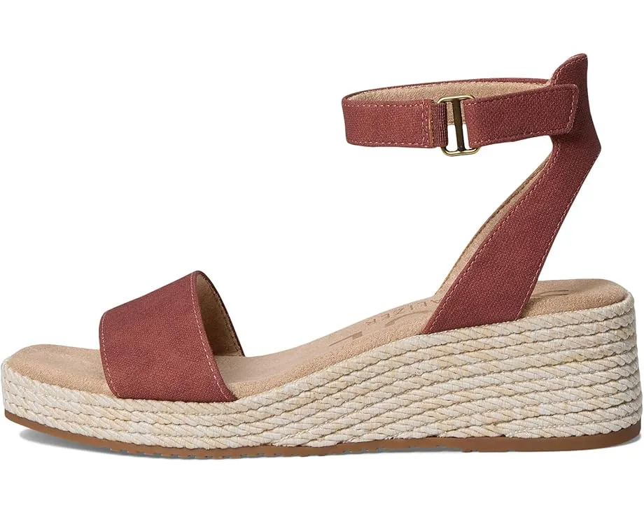 Сандалии SOUL Naturalizer Gloria на клиновидном каблуке с плетеными деталями