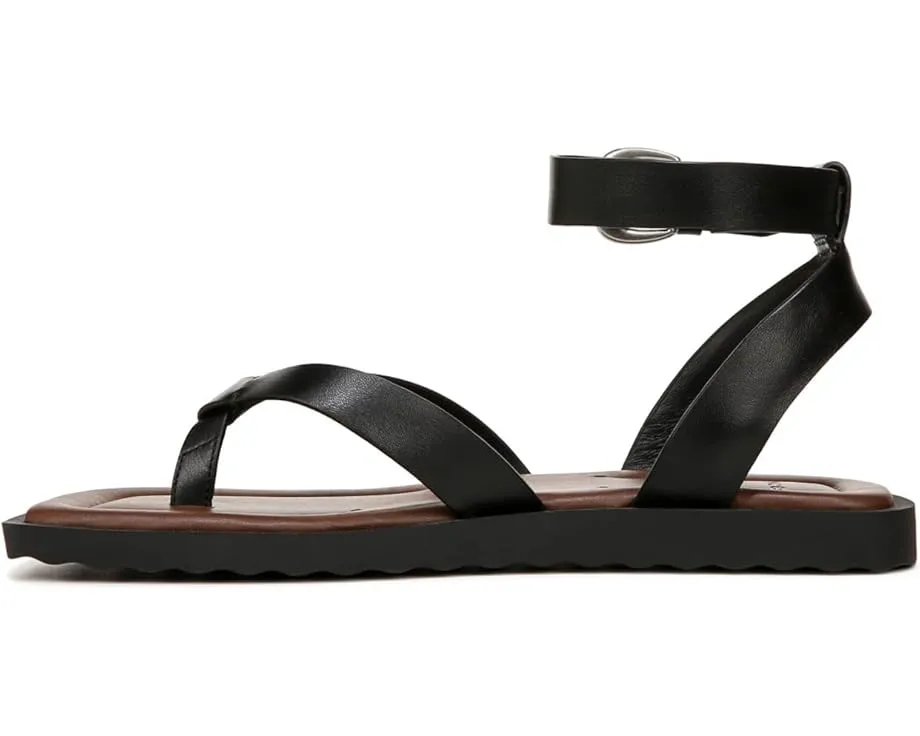 Сандалии Vince Samuela Ankle Strap с квадратным носком и регулируемой пряжкой