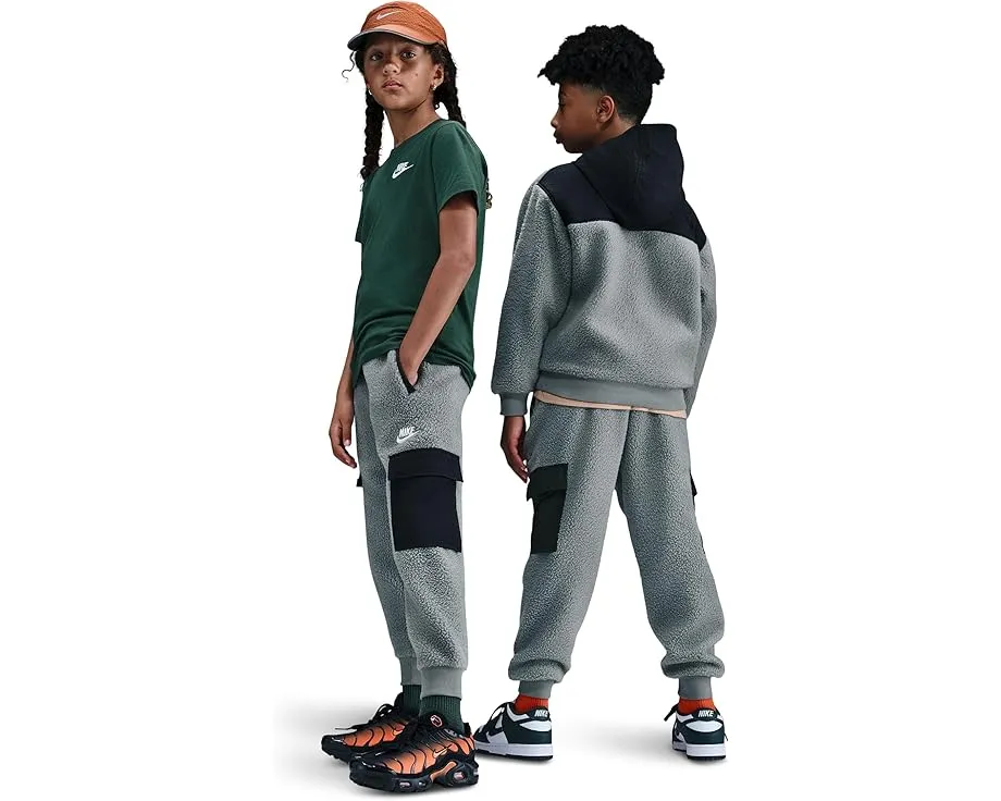 Nike Kids Грузовые брюки Club Fleece с утепленным флисом