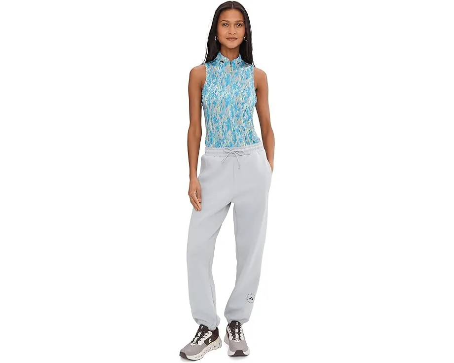 Безрукавное поло Jamie Sadock с принтом Fingerpaint и застежкой-молнией