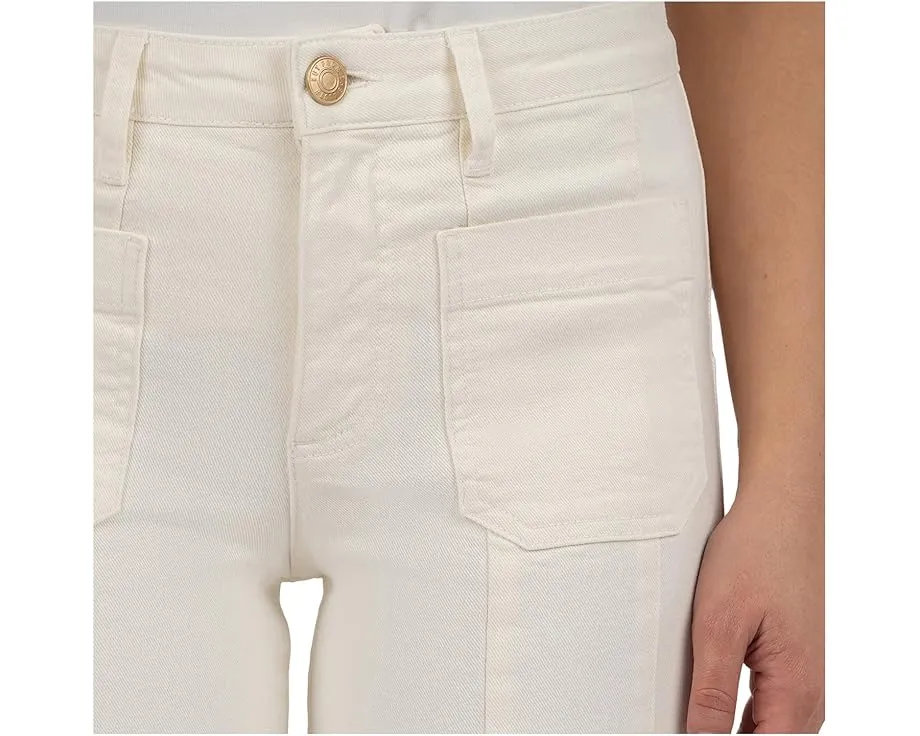 Джинсы KUT from the Kloth Charlotte с высокой посадкой и широкими штанинами в светлом оттенке