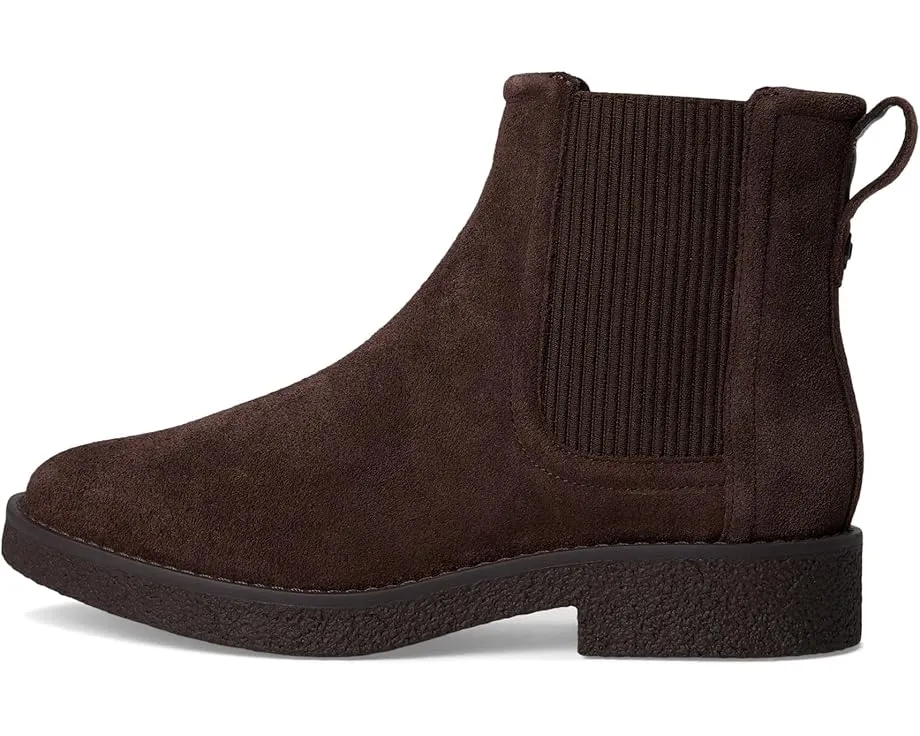 Ботинки Clarks Nella Top из кожи и замши с контурной стелькой