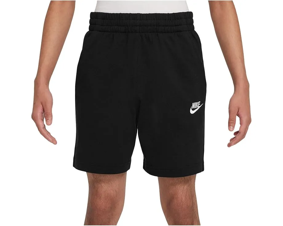 Nike шорты Club Knit Shorts 6 дюймов с поясом на резинке