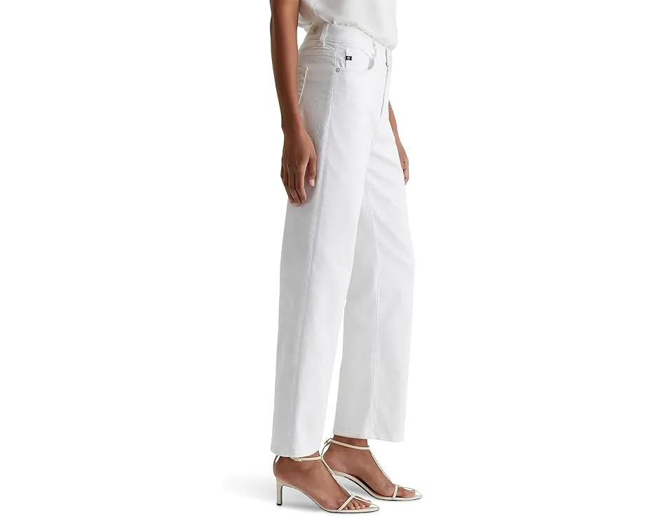 Джинсы AG Jeans Brinley с прямым укороченным кроем и средней посадкой