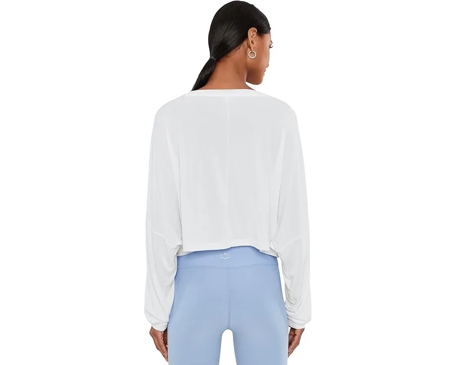 Studio Luxe Cropped Long Sleeve Tee