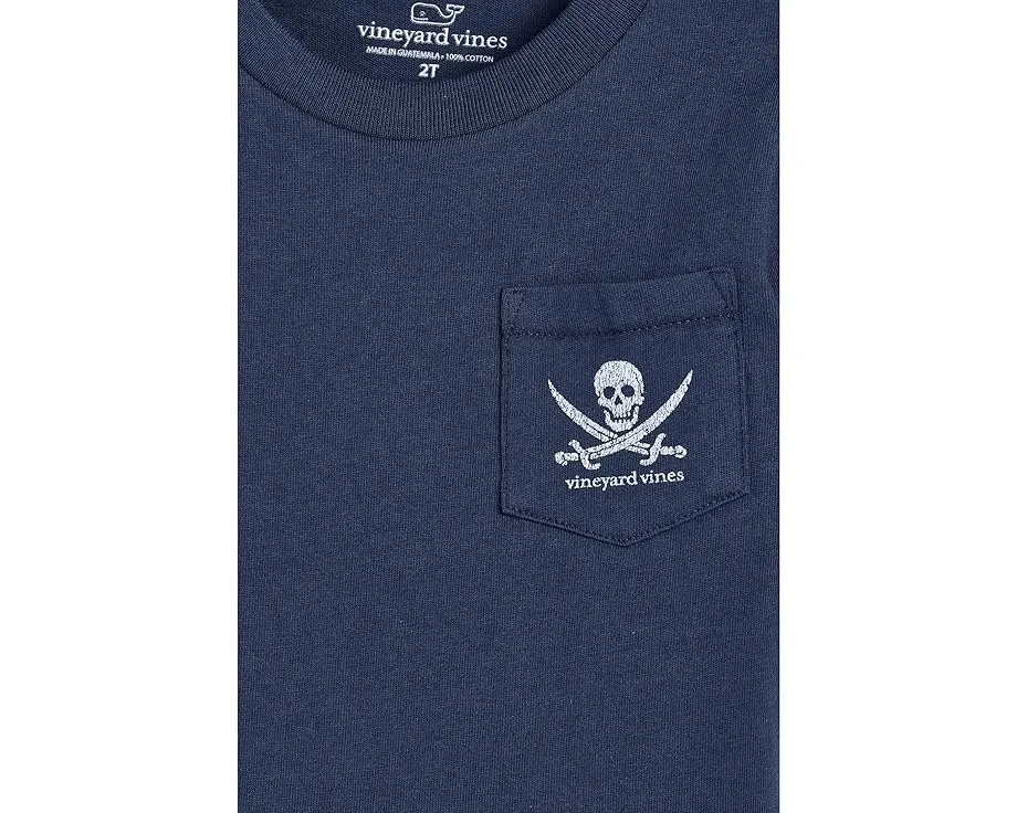 Детская футболка с пиратским флагом от vineyard vines