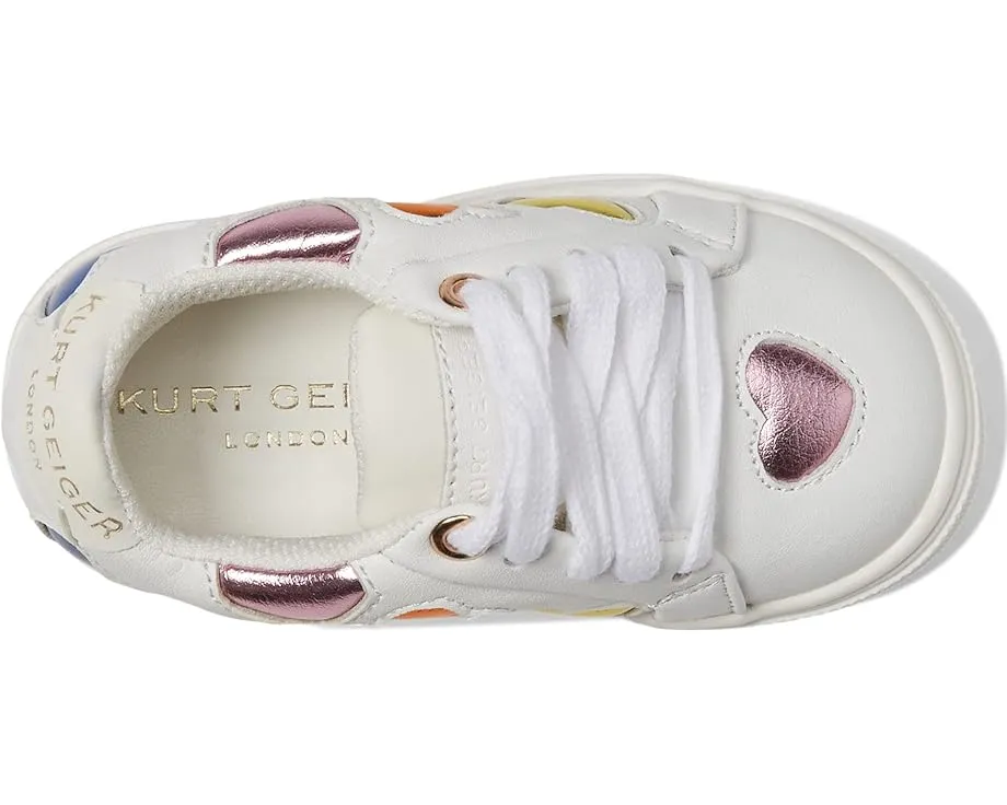 Обувь Kurt Geiger London Kids Mini Lane Love для малышей с радужными сердечками