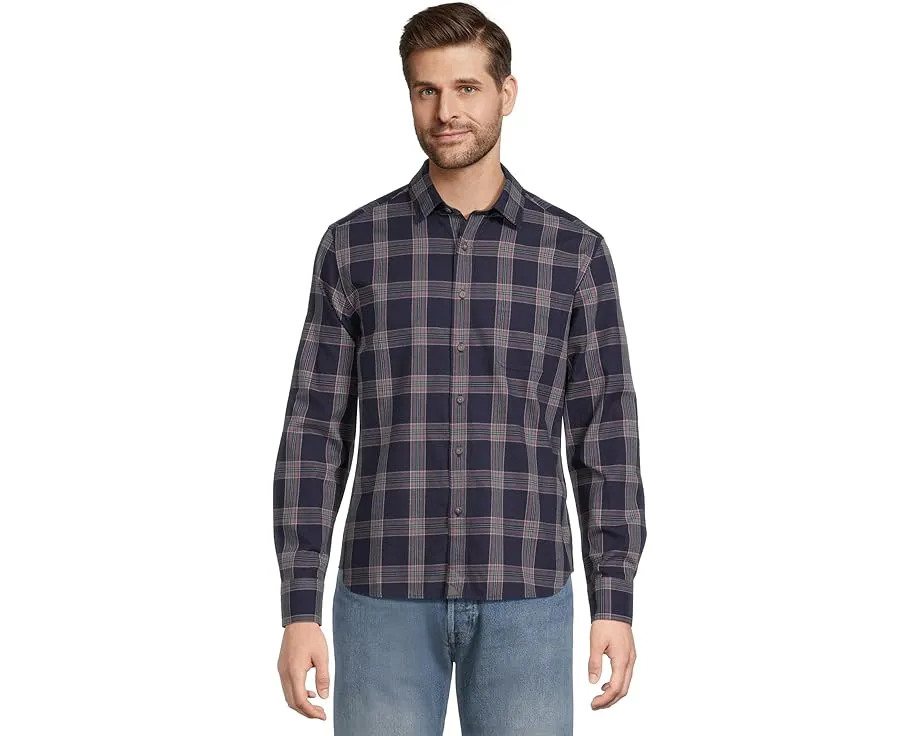 Фланелевая рубашка UNTUCKit Gahard с длинными рукавами в клетку