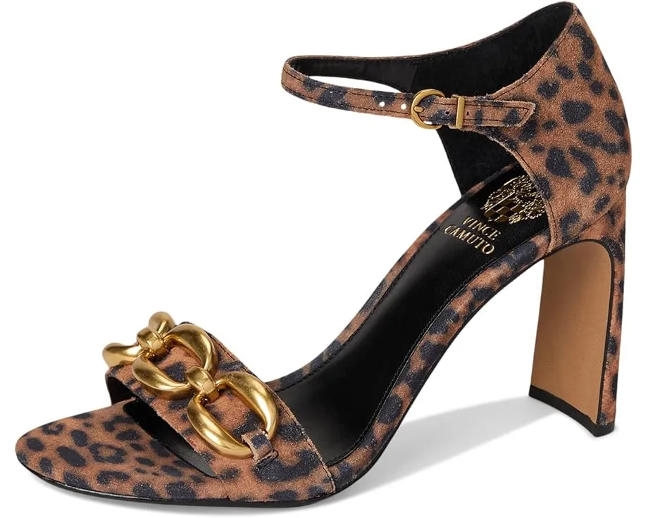 Сандалии Vince Camuto Aurelia на высоком каблуке с цепью на щиколотке