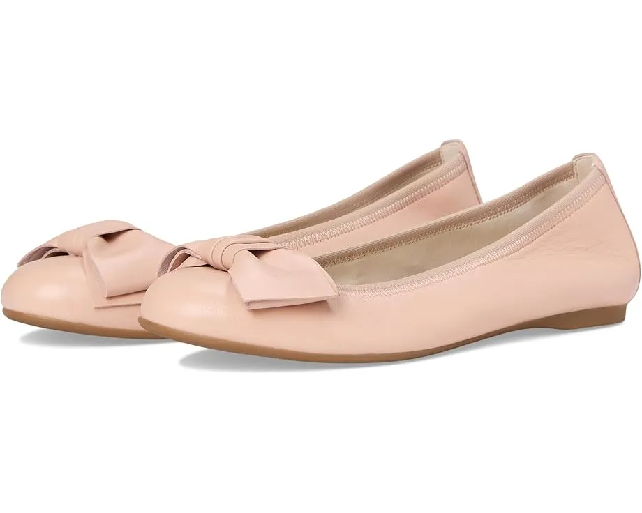 Gabor 64.125 балетки с бантом и мягкой стелькой из нубука