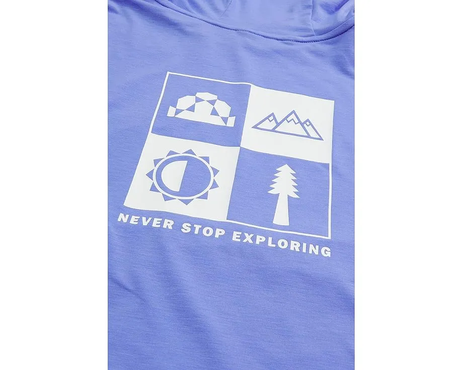 Толстовка The North Face Teen Adventure с длинным рукавом и капюшоном