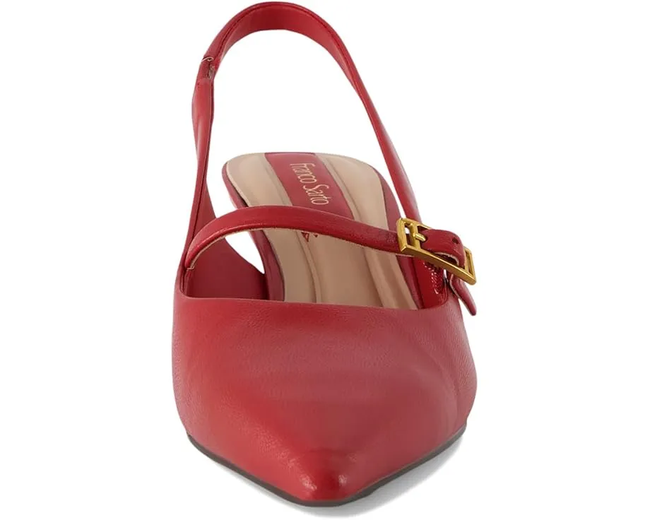 Туфли-лодочки на низком каблуке с острым носком Franco Sarto Khloe