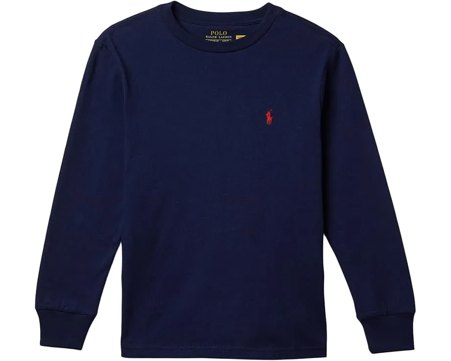Длинный рукав Polo Ralph Lauren из хлопкового джерси для старших детей