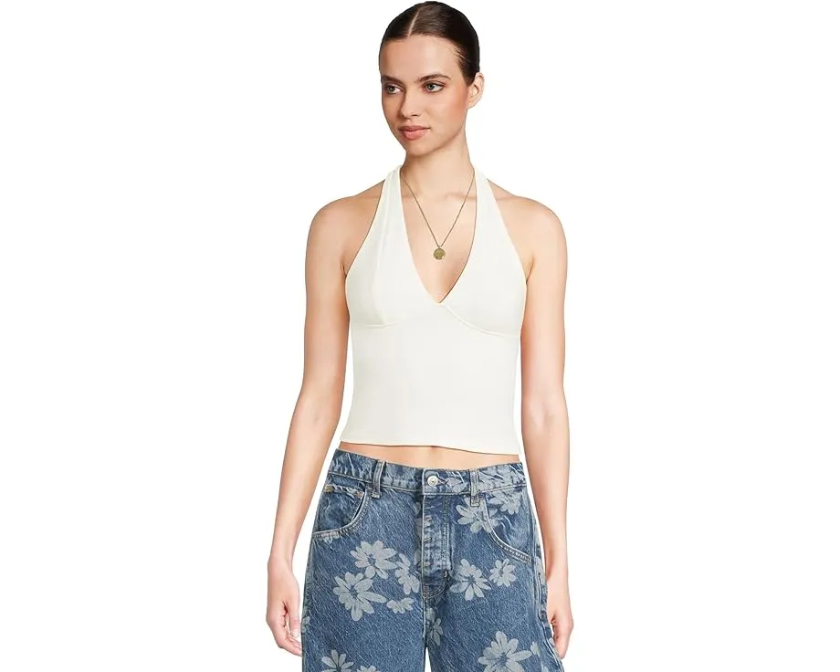 Топ Free People Still Here Halter с V-образным вырезом