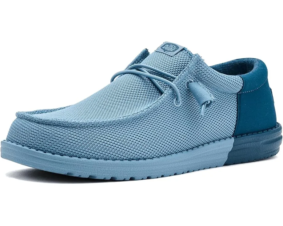 Hey Dude Wally Funk Mesh Split слипоны с сетчатым верхом и цветными блоками