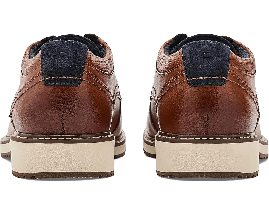Кеды Rockport Criss из черной кожи с перфорацией