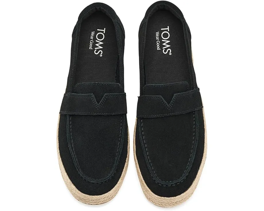 Лоферы TOMS Blakely на платформе с замшевым верхом и стелькой CloudBound