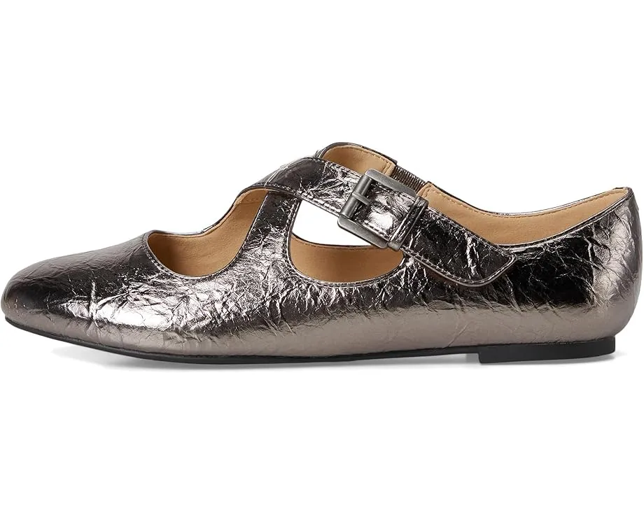 Балетки Ivanna с ремешками и пряжкой на удобном каблуке Journee Collection