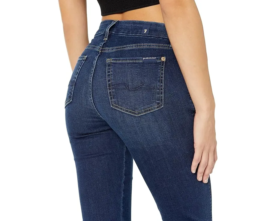 7 For All Mankind джинсы B(air) Kimmie Straight в цвете Rinsed Indigo