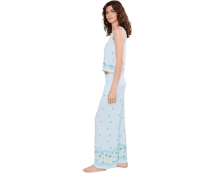 Пижамный сет All American V Tank Pants Set HONEYDEW с топом и брюками