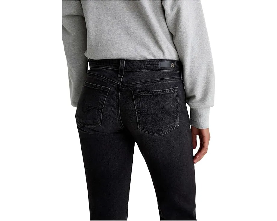 Джинсы AG Sandra с низкой посадкой и прямым силуэтом