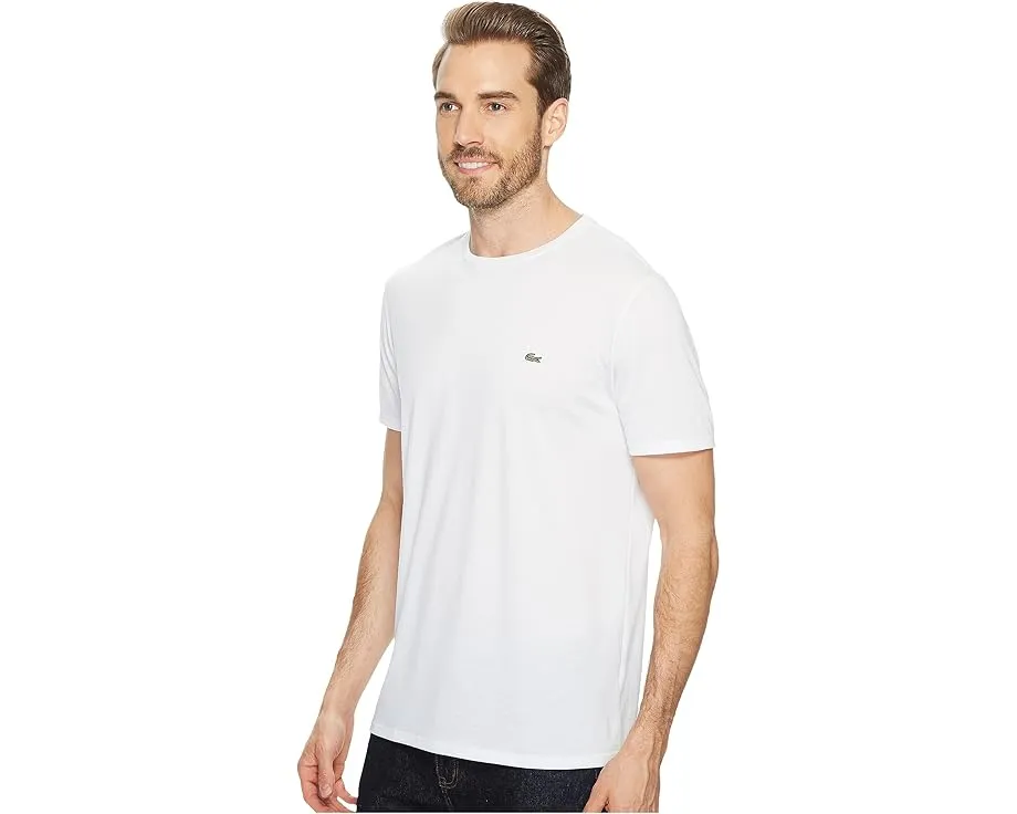 Футболка Lacoste с коротким рукавом и круглым вырезом из пима-хлопка