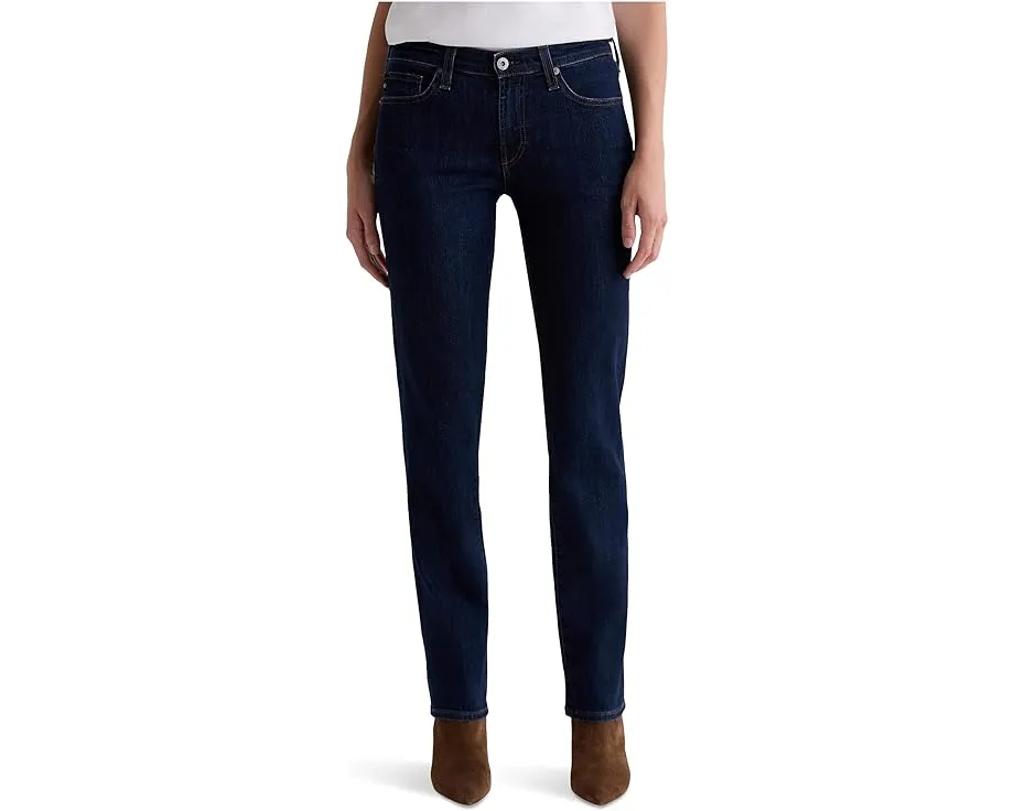Джинсы AG Jeans Sandra Low Rise Slim Straight с низкой посадкой и прямым кроем