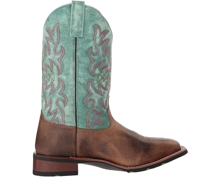 Laredo Anita ковбойские сапоги с двухтонным верхом и каблуком Stockman