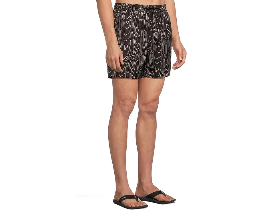 Шорты Chubbies The Waveforms 6 дюймов (15.24 см) с эластичным поясом и принтом