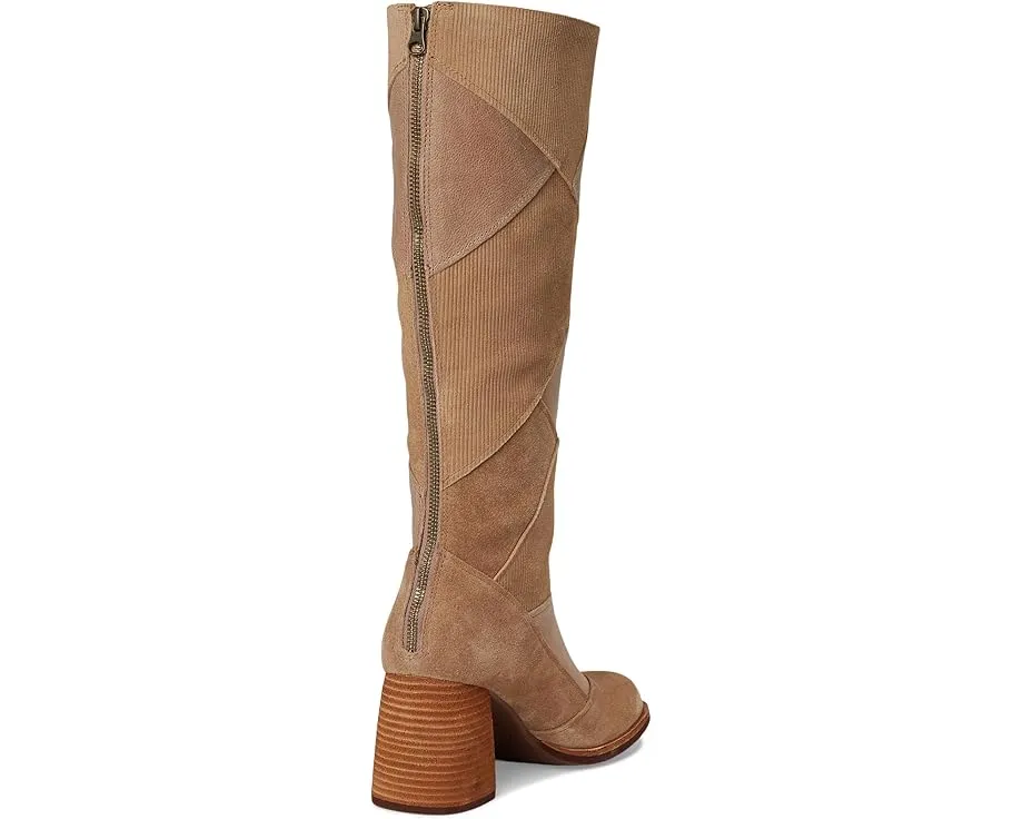 Высокие сапоги Kork-Ease Asbee в стиле пэчворк из итальянской кожи