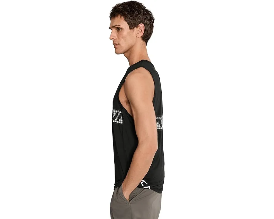 Топ RVCA HAWAII SPORT VENT SL без рукавов с перфорированными вставками