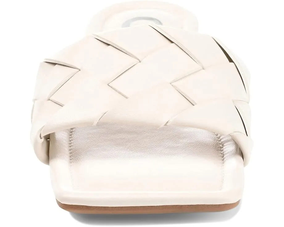 Сандалии Journee Collection Cassay с квадратным носком и низким каблуком